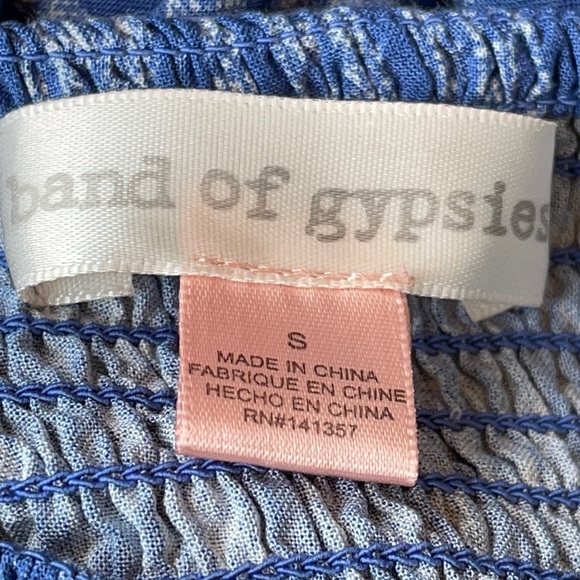 Band of Gypsies Smocked Maxi Dress - Picture 9 of 10